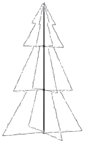 Christmas Cone Tree 240 LEDs Indoor and Outdoor 118x180 cm