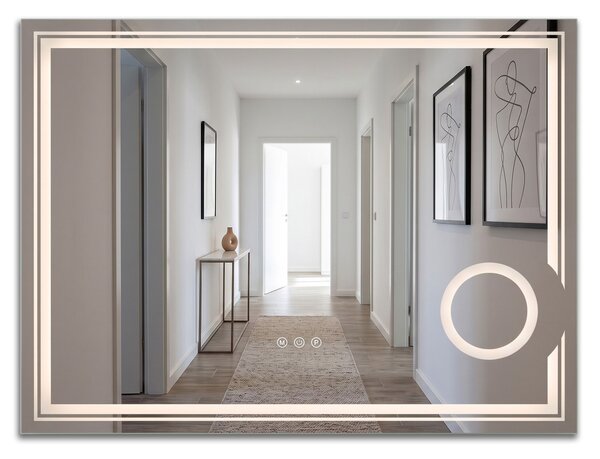 Mirror LED 80x60cm HAVEN