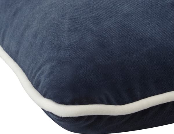 Pelham Denim Fb Pelham Milk P, Sustainable Feather, Cushion, 43cm x 43cm - Andrew Martin
