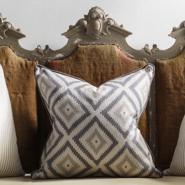 Glacier Storm Fb Mossop Storm P, Sustainable Feather, Cushion, 43cm x 43cm - Andrew Martin