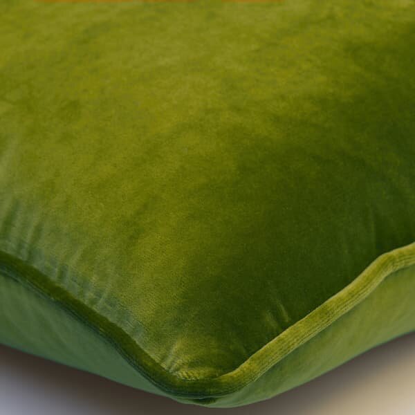 Medici Ivy, Sustainable Feather, Cushion - Andrew Martin Eco-conscious & Cotton & Velvet Plain