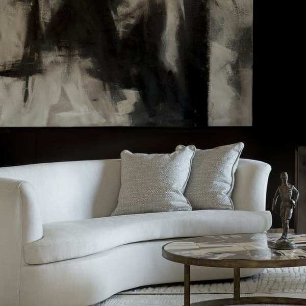 Knot String, 50/50% Wool And Feather Mix, Cushion, 55cm x 55cm - Andrew Martin Woolkeepers Eco-conscious & Bouclé & Wool & Feather Filling & Cotton &