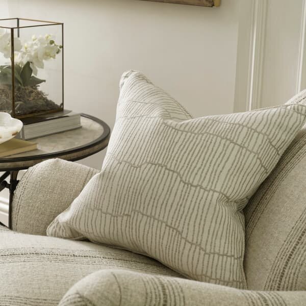 Canale String, Sustainable Feather, Cushion - Andrew Martin Sophie Paterson Geometric