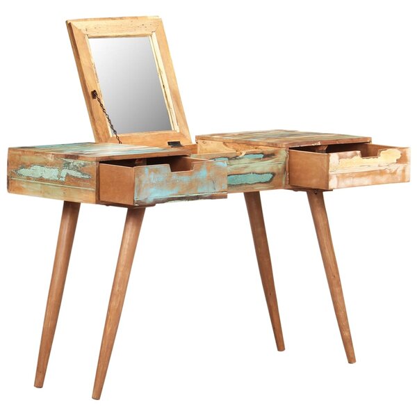 Fusion Solid Wooden Mirror Dressing Table