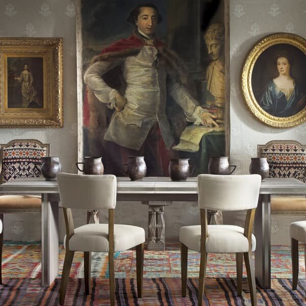 Hampstead Extendable Dining Table, Extending Dining Table - Andrew Martin