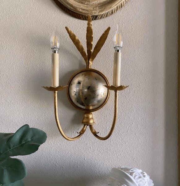 Gramercy Wall Light, Gold - Andrew Martin