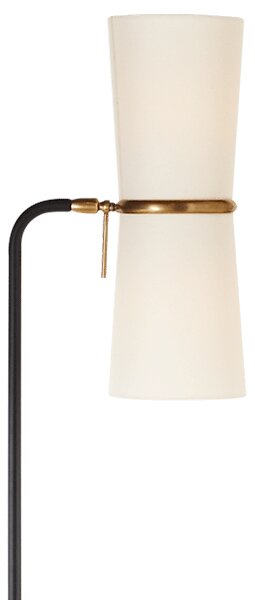 Clarkson Floor Lamp Black, Floor Lamp - Andrew Martin