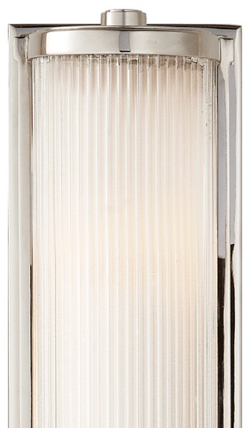 Dresser Short Wall Light Nickel, Wall Light, Short, Polished Nickel - Andrew Martin