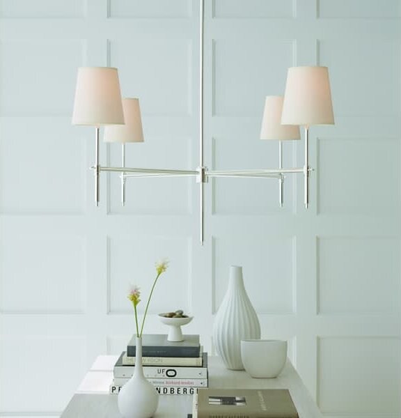 Bryant Chandelier Nickel, Polished Nickel - Andrew Martin