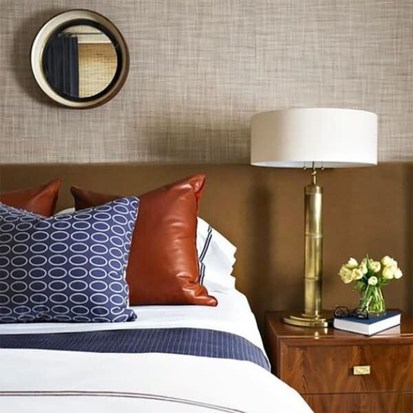 Longacre Table Lamp Brass, Table Lamp, Tall, Hand-Rubbed Antique Brass - Andrew Martin