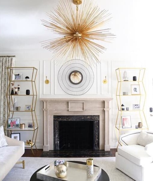 Strada Pendant Gild, Pendant Light, Medium - Andrew Martin