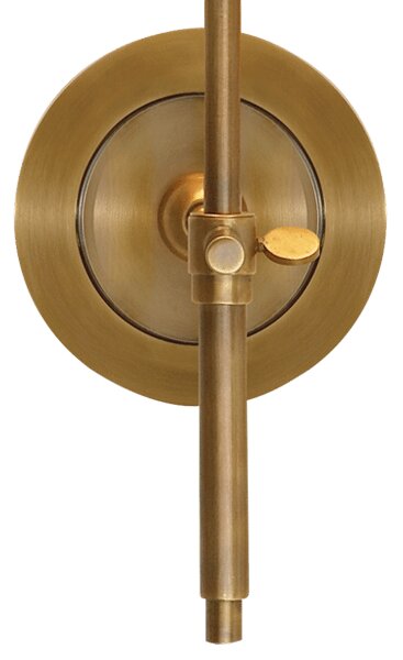 Bryant Wall Light Brass, Wall Light, Hand-Rubbed Antique Brass - Andrew Martin