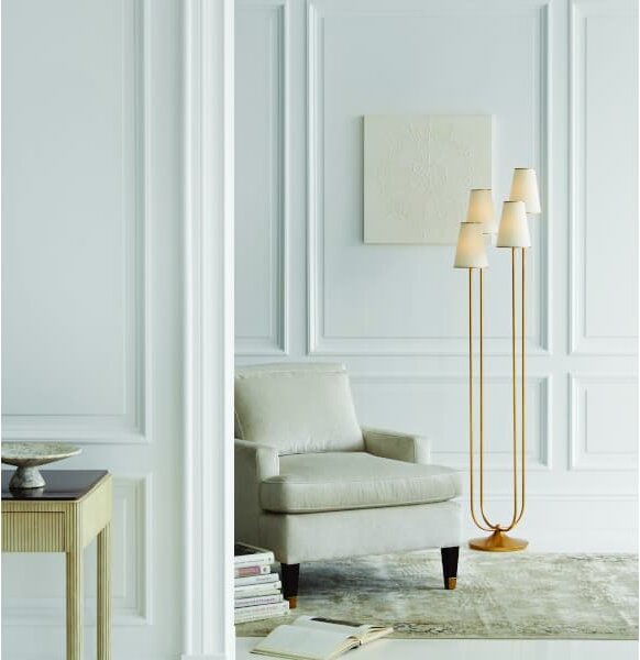 Montreuil Floor Lamp Gild, Floor Lamp - Andrew Martin