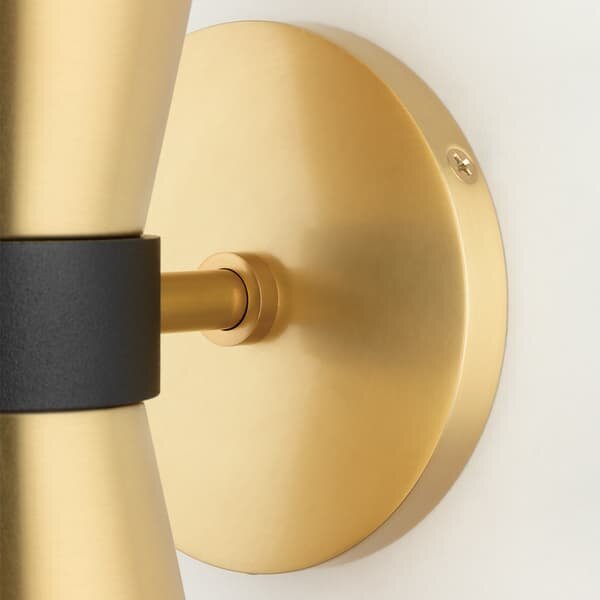 Angie Wall Light, Brass - Andrew Martin