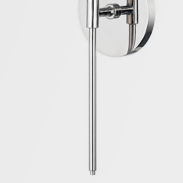 Olivia Wall Light Nickel, Wall Light, Polished Nickel - Andrew Martin