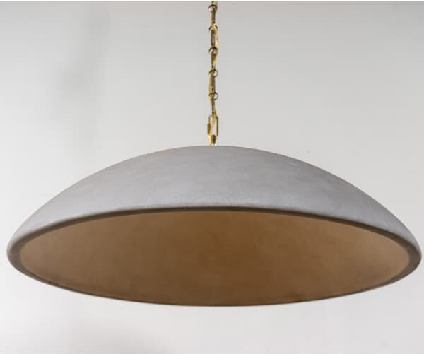 Elliot Pendant Light, Grey - Andrew Martin