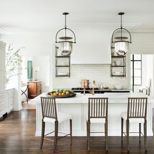 Lorford Pendant Aged Iron, Pendant Light - Andrew Martin