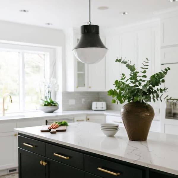 Precision Pendant Bronze, Pendant Light, Large - Andrew Martin