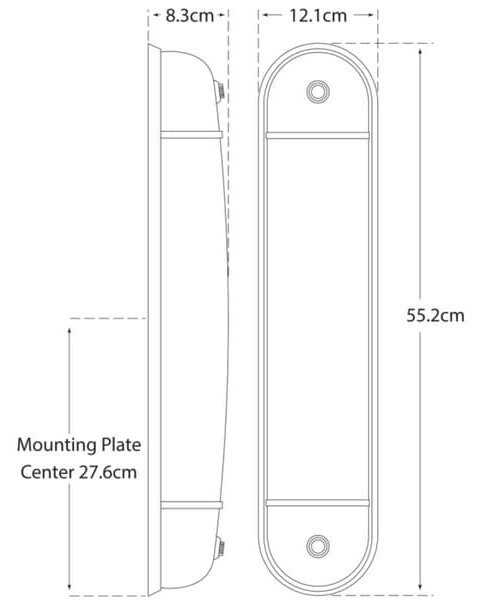 Selecta Wall Light Bronze, Wall Light - Andrew Martin
