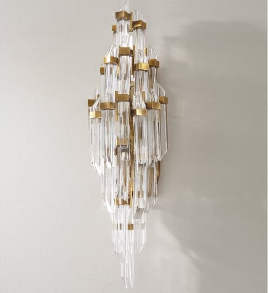 Adele Wall Light, Brass - Andrew Martin