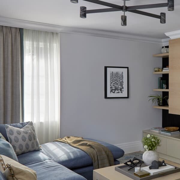Predock Chandelier, Black/Brass - Andrew Martin