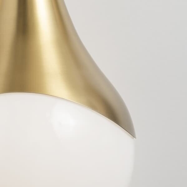 Ariana Pendant Light, Brass - Andrew Martin