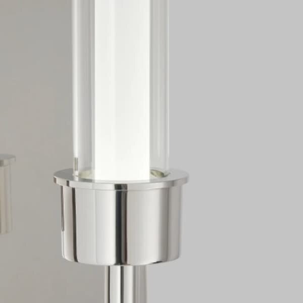 Linger Wall Light Nickel, Wall Light, Polished Nickel - Andrew Martin
