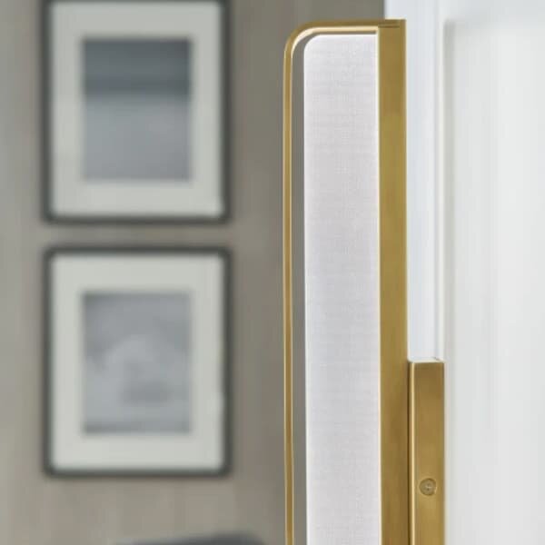 Banda Wall Light Brass, Wall Light, Natural Brass - Andrew Martin