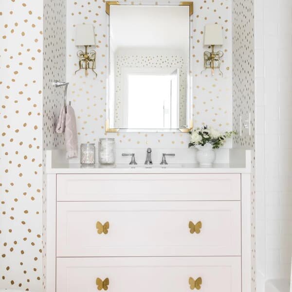 Ellery Wall Light Cream, Wall Light, Soft Brass & Cream Shade - Andrew Martin
