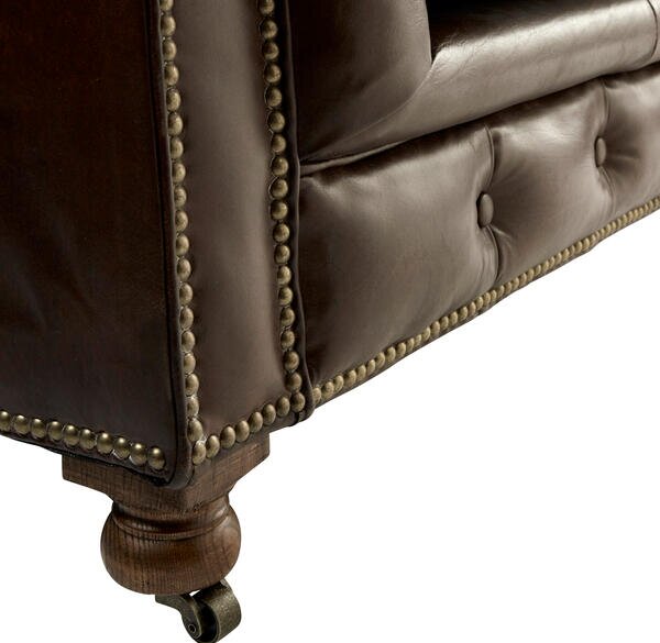 Rebel Sofa, Sofa, Brown - Andrew Martin Leather
