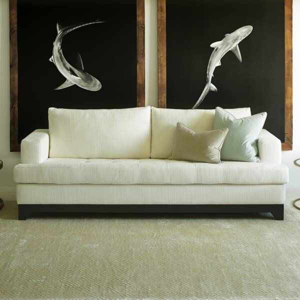 Gondola Rug Ivory Large, Rug, 9' x 12' - Andrew Martin