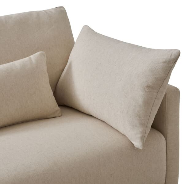 Whitney Sofa, Sofa, Light Neutral/White - Andrew Martin Linen