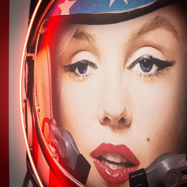Marilyn Astronaut, 150cm x 100cm - Andrew Martin