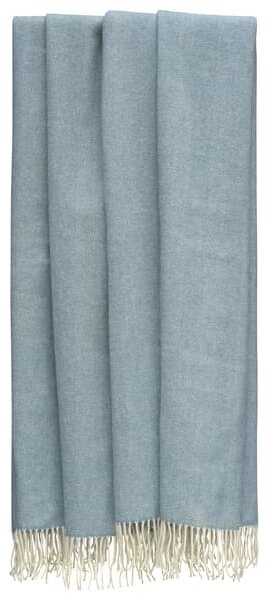Herringbone Throw Blue, Throw, Duck Egg - Andrew Martin