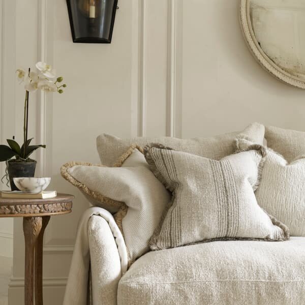 Canale Throw Ivory, Accessory - Andrew Martin Sophie Paterson