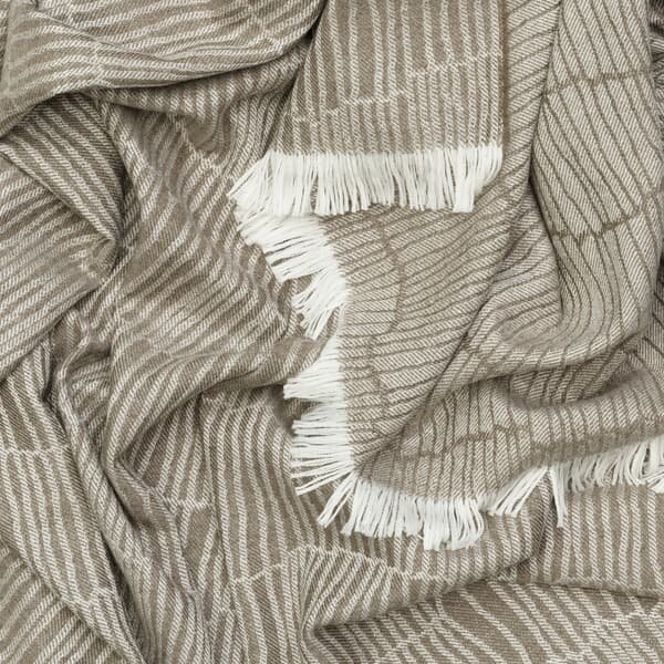 Canale Throw Taupe, Accessory - Andrew Martin Sophie Paterson