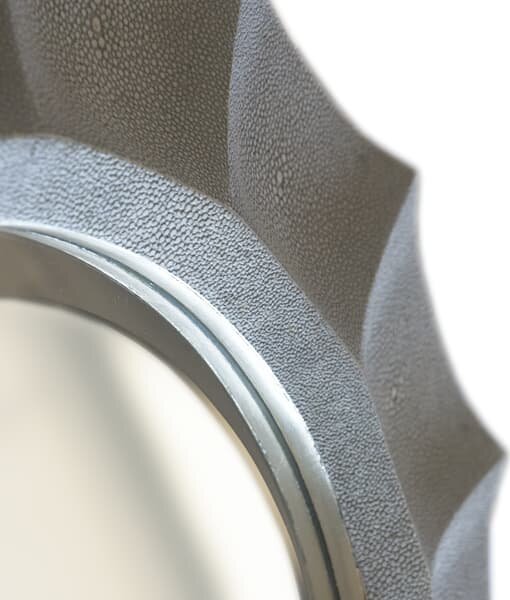 Joplin Mirror Light Grey, Mirror, Small - Andrew Martin