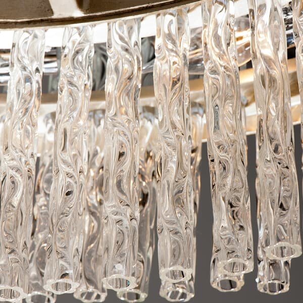 ChimeLarge chandelier, Light, Large, Gold - Andrew Martin