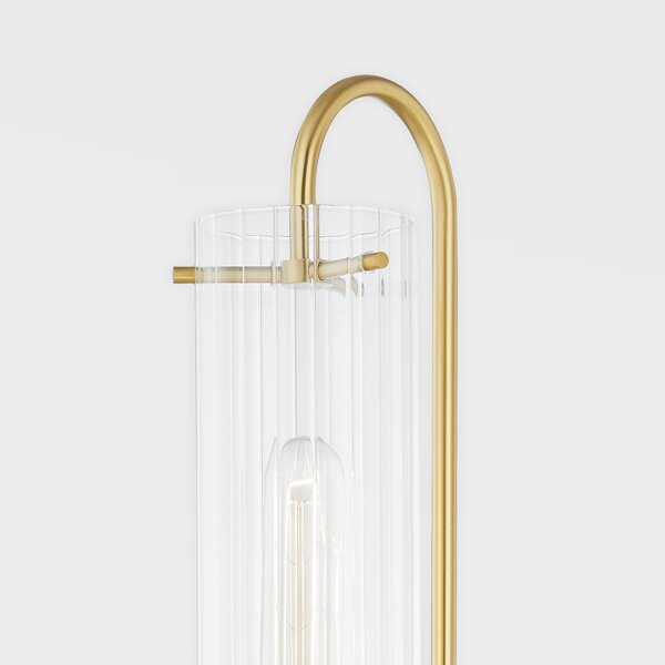 Beck Wall Light Aged Brass, Light - Andrew Martin