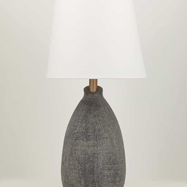 Denali Table Lamp, Light, Grey - Andrew Martin