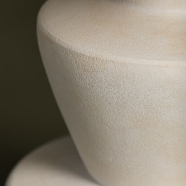 Kamas Table Lamp, Light, White - Andrew Martin