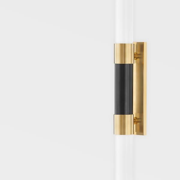 Huntington Double Wall Light, Light, Brass/Bronze - Andrew Martin