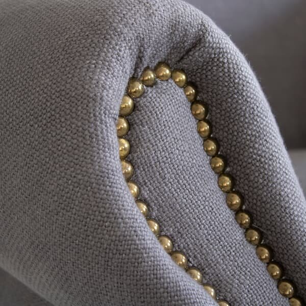 Scholar Chair Grey, Chair - Andrew Martin Linen