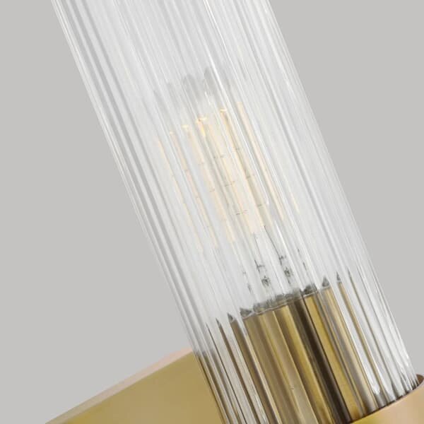 Geneva Wall Light Brass, Light, Burnished Brass - Andrew Martin