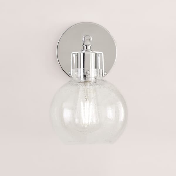 Clara Wall Light Chrome, Light - Andrew Martin