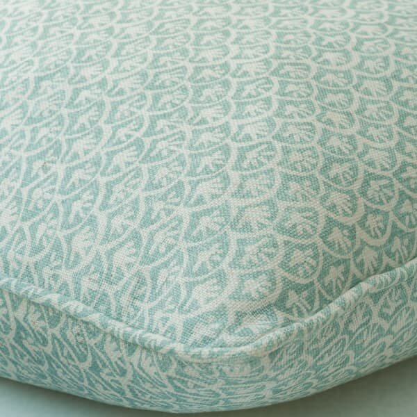 Daisy Brook, Sustainable Feather, Cushion, 55cm x 55cm - Andrew Martin Linen & Linen Blend Floral & Small Prints
