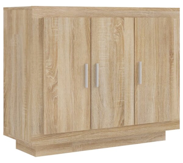 Sideboard Sonoma Oak 92x35x75 cm Engineered Wood