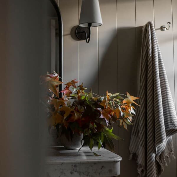Lyndsie Wall Light Aged Iron, Light Andrew Martin