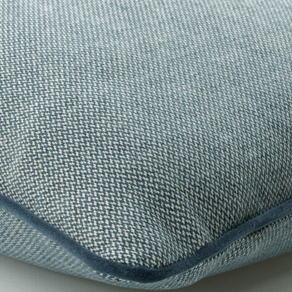 Bomore Piemonte, Sustainable Feather, Cushion, 55cm x 55cm - Andrew Martin Linen Blend & Viscose Blend Plain & Weave