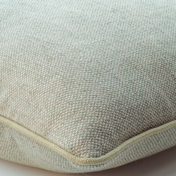 Paraggi Cassata, Sustainable Feather, Cushion, 55cm x 55cm - Andrew Martin Linen Blend Plain & Weave